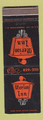 Matchbook Cover - Merion Inn Cinnaminson NJ WEAR