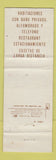 Matchbook Cover - Hotel Meson Oaxaca Mexico WEAR