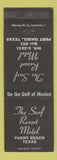 Matchbook Cover - Surf Resort Motel Padre Beach Port Isabel TX