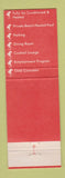 Matchbook Cover - Surfcomber Hotel Miami Beach FL