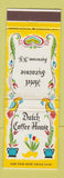 Matchbook Cover - Dutch Coffee House Hotel Syracuse NY
