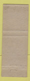 Matchbook Cover - British American Hotel Kingston ON YELLOW WEAR