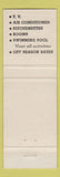 Matchbook Cover - Greenbrook Motel Green Brook NJ