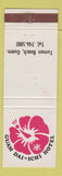 Matchbook Cover - Guam Dai Ichi Hotel Tumon Beach Guam