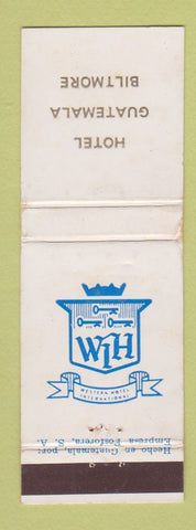 Matchbook Cover - Hotel Guatemala Biltmore WEAR