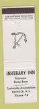 Matchbook Cover - Inverary Inn Baddeck NS