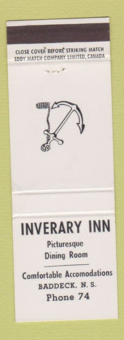 Matchbook Cover - Inverary Inn Baddeck NS