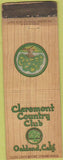 Matchbook Cover - Crown House Laguna Niguel CA