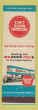 Matchbook Cover - Missouri Pacific Lines Railroad