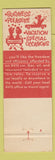 Matchbook Cover - Avis Car Rentals Miami FL WORN