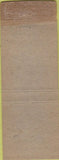Matchbook Cover - Claremont Country Club Oakland CA WEAR