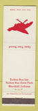 Matchbook Cover - Turkey Run Inn Marshall IN