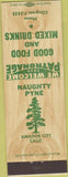 Matchbook Cover - Randy Rock Drive In Randallstown MD
