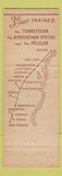 Matchbook Cover - Norfolk and Western Railroad Scenic Route