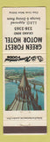 Matchbook Cover - Green Forest Motor Hotel Grand Bend ON