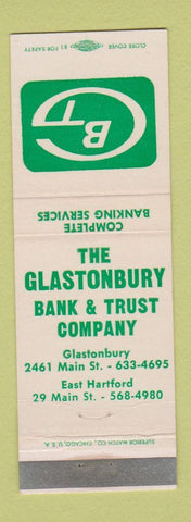 Matchbook Cover - Glastonbury Bank and Trust East Hartford CT