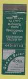Matchbook Cover - Green Brier Motel Bennington VT