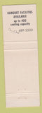 Matchbook Cover - Shenandoah Inn Old Washington OH