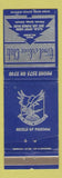 Matchbook Cover - Timberline Club NCO Mess Air Force Base Colorado Springs WEAR