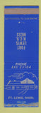 Matchbook Cover - Fort Lewis WA NCO Mess WEAR