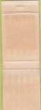 Matchbook Cover - Belle Aire Motel Gatlinburg TN girlie POOR