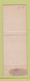 Matchbook Cover - US Army Management School Fort Belvoir VA WORN