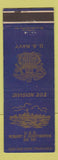 Matchbook Cover - USS Robert K Huntington DD 781 US Navy