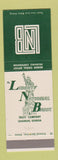 Matchbook Cover - Liberty National Bank Savannah GA