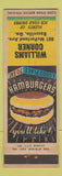 Matchbook Cover - Williams Corner Restaurant Rossville GA
