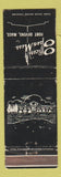 Matchbook Cover - Officers' Open Mess Fort Devens MA WORN