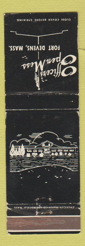 Matchbook Cover - Officers' Open Mess Fort Devens MA WORN