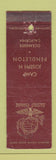 Matchbook Cover - Camp Joseph Pendleton Oceanside CA WORN