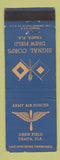 Matchbook Cover - Army Air Forces Drew Field Tampa FL Signal Corps