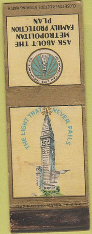 Matchbook Cover - Metropolitan Life Insurance WEAR
