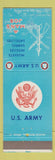 Matchbook Cover - US Army A Man's Job WEAR