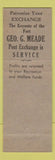Matchbook Cover - Ft Geo Meade MD 2nd Army Headquarters