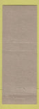 Matchbook Cover - High Hat Tank and Tummie Tavern West Park NY
