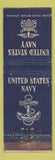 Matchbook Cover - United States Navy WEAR