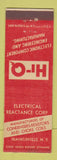 Matchbook Cover - Hi Q Electronic Components Franklinville NY