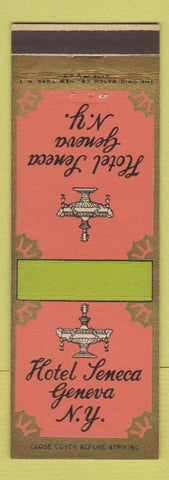 Matchbook Cover - Hotel Seneca Geneva NY