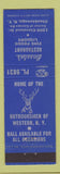 Matchbook Cover - Bosela's Restaurant Cheektowaga NY