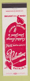 Matchbook Cover - Club Valentine Bath NY