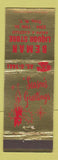 Matchbook Cover - Beman Liquor Store Troy NY Christmas