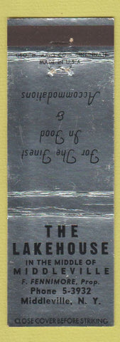 Matchbook Cover - Lakehouse Restaurant Middleville NY