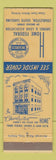 Matchbook Cover - Home Federal Savings and Loan Charleston SC YELLOW
