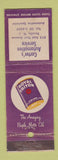 Matchbook Cover - Royal Triton Union oil gas Carter's Service Roselle NJ
