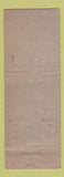 Matchbook Cover - Clarence Ham Humble oil gas Lamesa TX