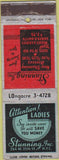 Matchbook Cover - Stunning Inc women's Clothes New York City WORN