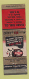 Matchbook Cover - Reading Coal Globe Fuel Roselle NJ WEAR