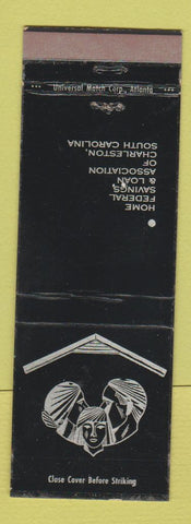 Matchbook Cover - Home Federal Savings and Loan Charleston SC